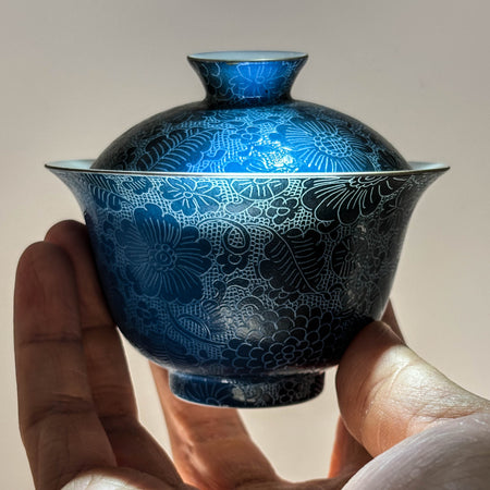 Petal Gaiwan Starry blue