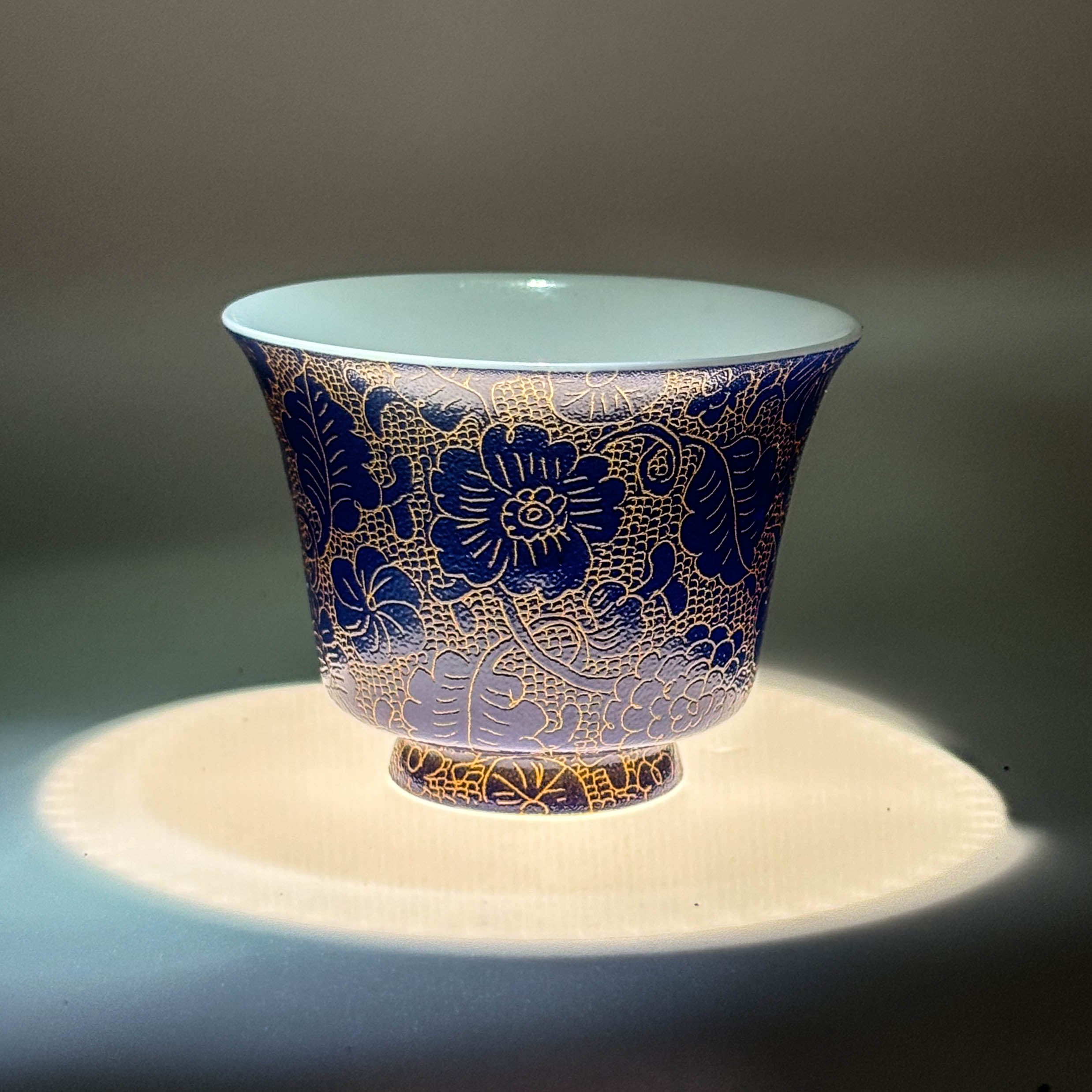 Petal Whisper Short Teacup Celestial blue – LMT