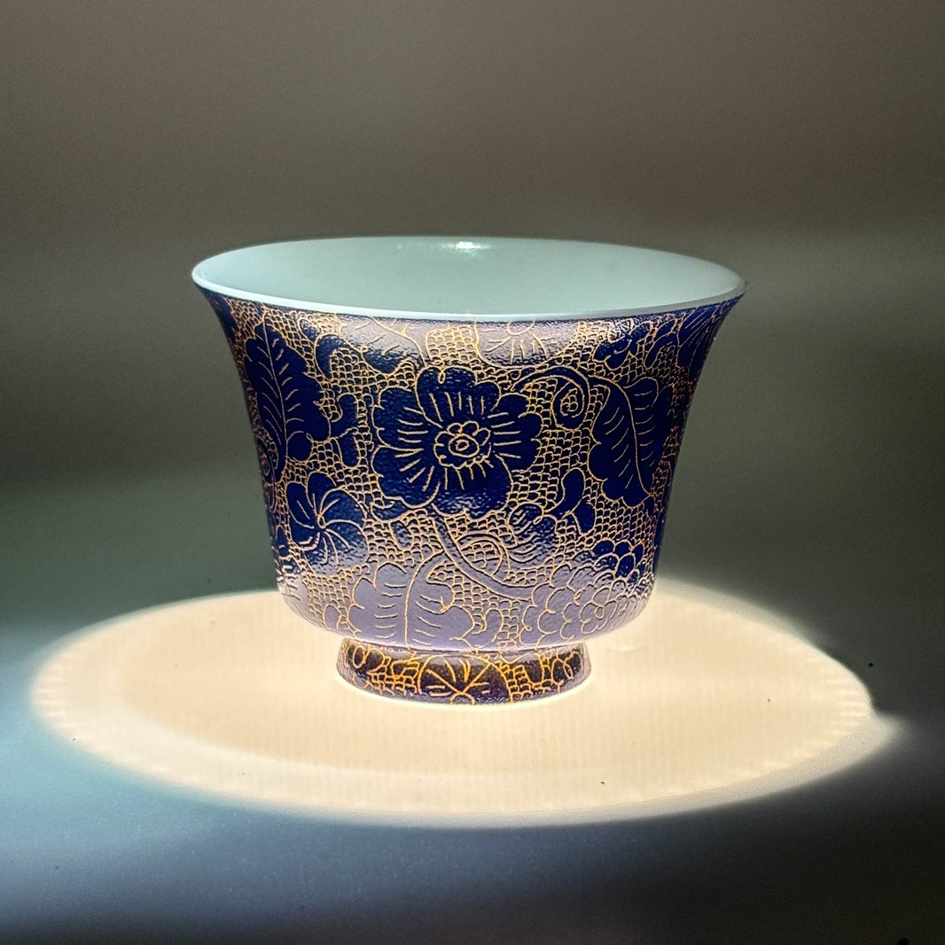 Petal Whisper Short Teacup Celestial blue