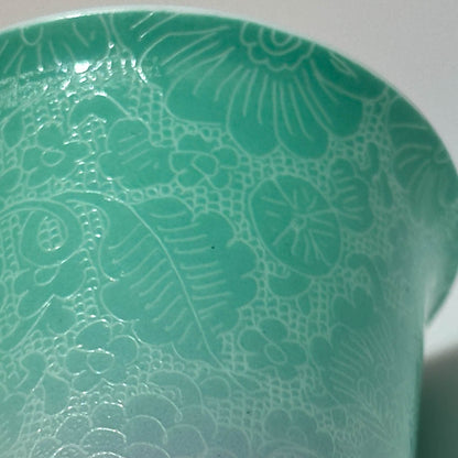 Petal Whisper Tall Teacup Misty Spring