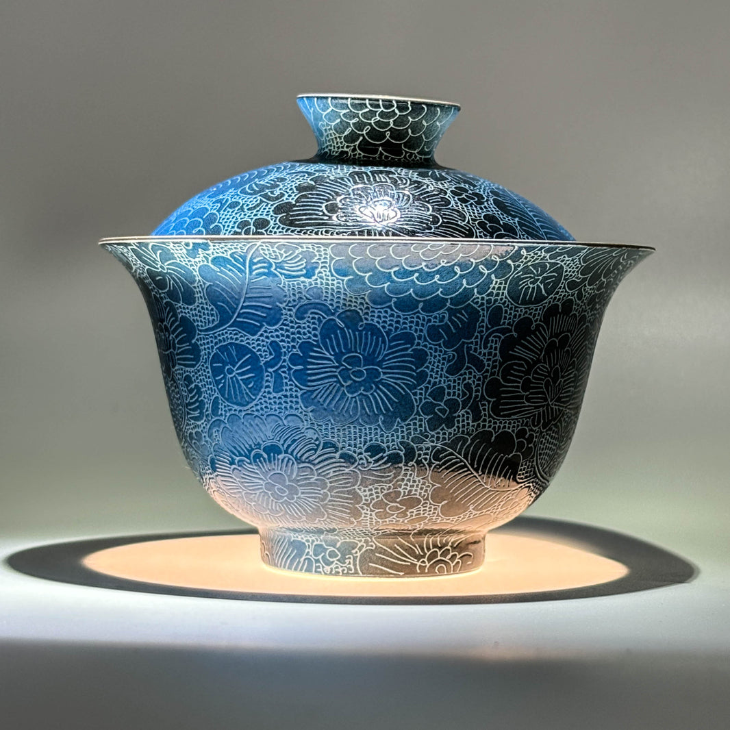 Petal Gaiwan Starry blue