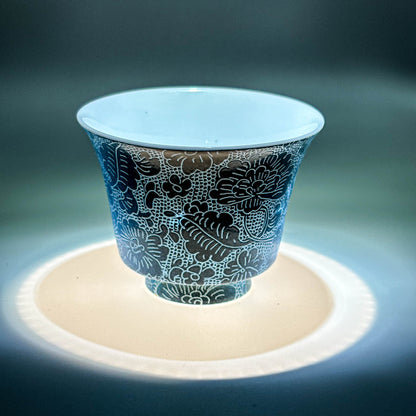 Petal Whisper Short Teacup Celestial blue