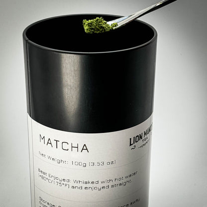 Matcha Tea Tin Origin